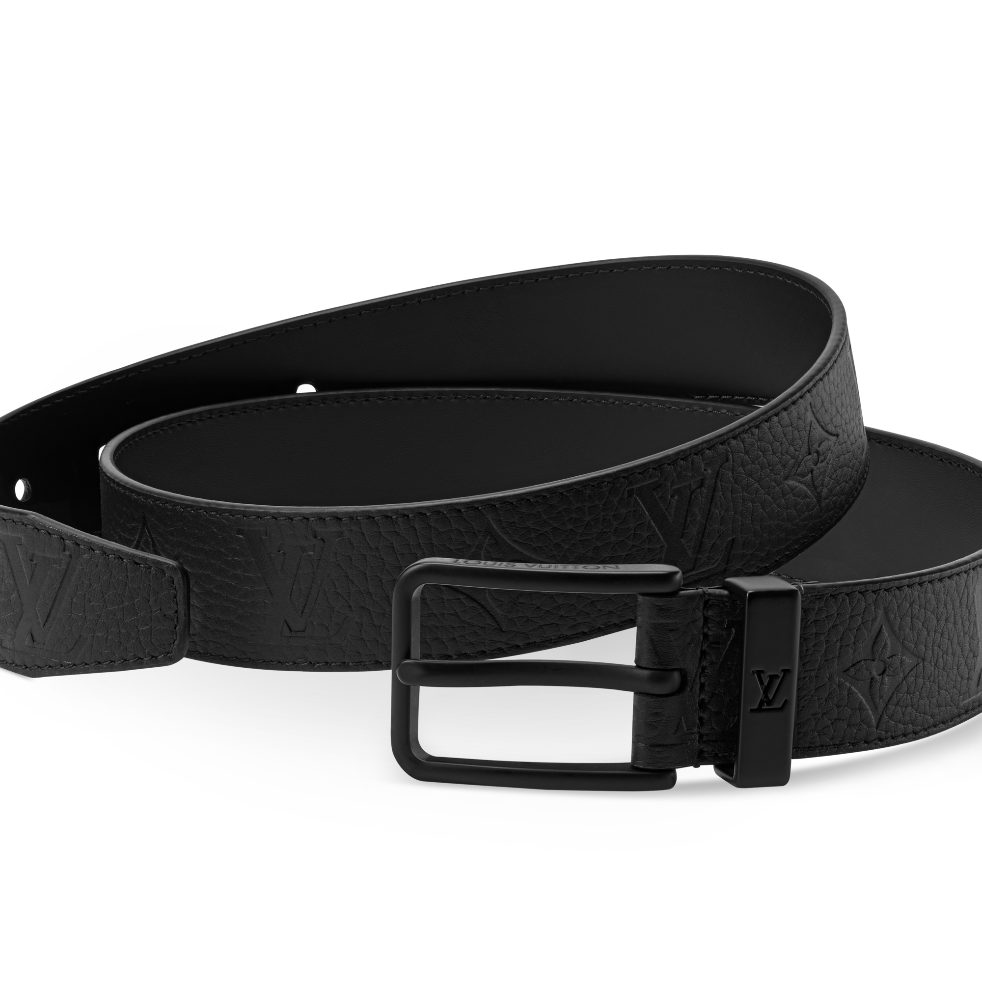 ルイヴィトン　ベルト・ポンヌフ 35MM Pont Neuf 35mm Belt Taurillon Leather - Men - Accessories | LOUIS